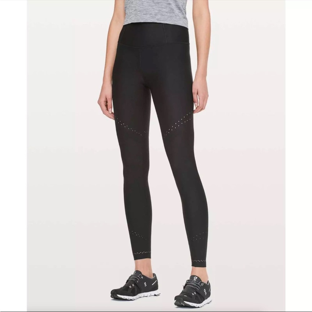 Lululemon zoned in  compression leggings